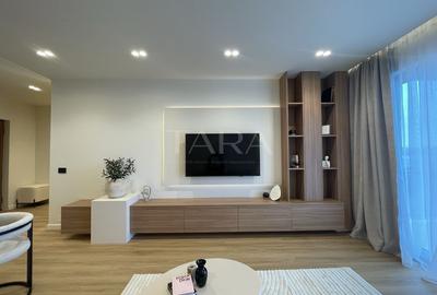 Apartament cu 2 camere semidecomandat, mobilat în Vest