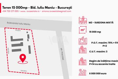 De vânzare: teren 15 000mp - Bd. Iuliu Maniu - oportunitate investiție - 2