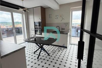 Penthouse 4 camere, 3 bai, 120 mp, Terasă 88mp, Prima Închiriere | Pro - 4