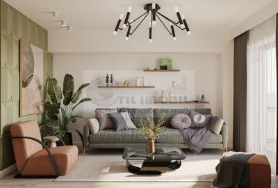 Apartament 1 camera 47,7 mp, finisaje premium – Comision 0% - 1