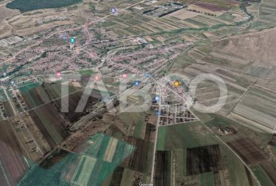 Teren de vanzare 629 mp cu autorizatie de constructie Cristian Sibiu - 1