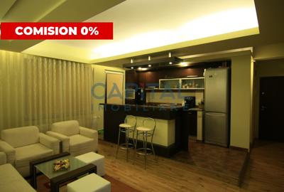 Apartament cu 3 camere semidecomandat, mobilat în Central