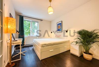 Apartament cu 3 camere semidecomandat, mobilat în Central