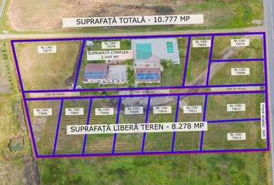 Complex cu Piscină/Cazare de Vânzare, 10.777mp Teren - DN24, Vaslui - 2