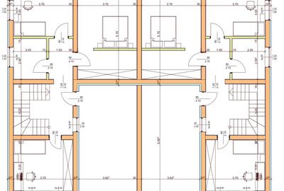 Casă tip duplex spațioasă în Dr. Carnabel – 140 mp utili, 3 dormitoare, garaj - 6