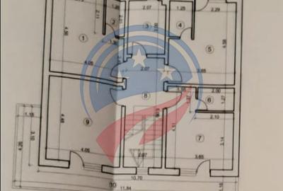 Vilă spațioasă D+P+E+M, 400 mp | Curte generoasă 400 mp | 3 intrări - 9