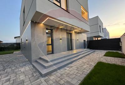 Vila moderna de inchiriat cu 5 camere, prima inchiriere - 48