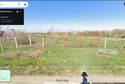 Teren intravilan Ișalnița 2200 mp, 2 intrări, utilități, 75€/mp - 1