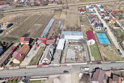 Teren intravilan cu hala construita - 1