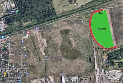 Teren intrav.42000mp zona servicii  ,Ferme-Dr.Garii Balotesti! - 1