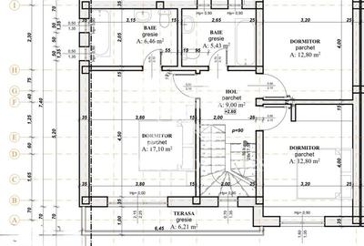 Casa de vanzare 120 mp, 4 camere,3 bai, teren 350 mp, DEZMIR - 4