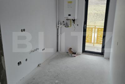 Apartament cu o camera, cu CF, semifinisat, 32 mp, balcon 4mp, parcare, Apahida - 5