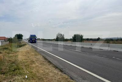 Teren 4046 mp in Racari cu deschidere de 28 ml la drumul european 70 - 1