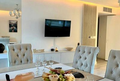 Apartament cu 2 camere semidecomandat, mobilat în Băneasa