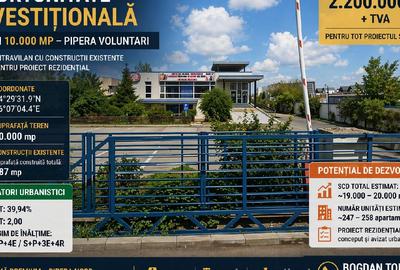 Bulevardul Pipera, Porche Nord, Teren 10,000 mp - 1
