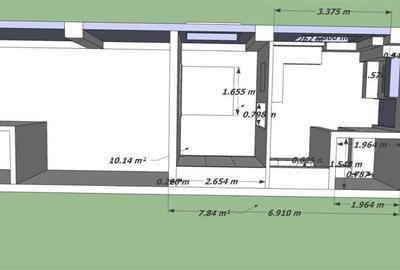 Spatiu Comercial Parter si Curte - in Constructie - 1