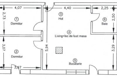 Apartament 3 camere, 62,5mp, bloc nou, zona Corneliu Coposu - 4