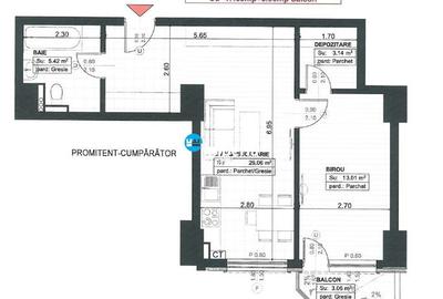 Apartament Nou 2 camere ROYAL TOWN COPOU(view superb) - 2