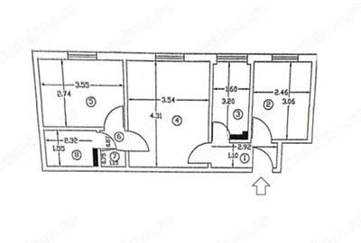 Apartament 3 camere Drumul Gazarului/ Parcare ADP - 7