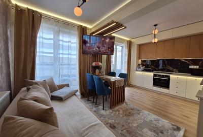 Apartament cu 2 camere semidecomandat, mobilat în Florești