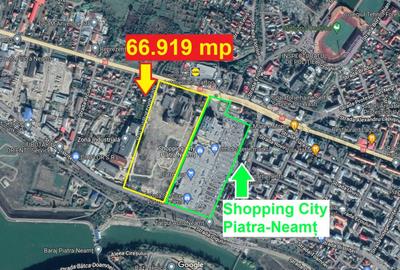 Teren intravilan | 67.919 mp | Lângă Shopping City Piatra-Neamț