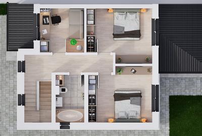 Vilă duplex – combinația perfectă între stil și funcționalitate - 2