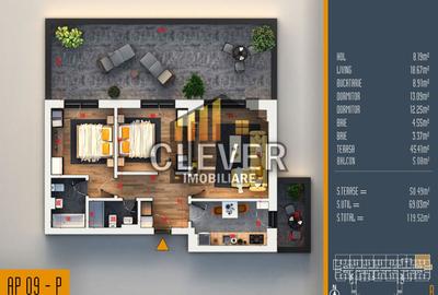 Apartament 3 Camere cu Terasa Th. Pallady Parcare BONUS - 1