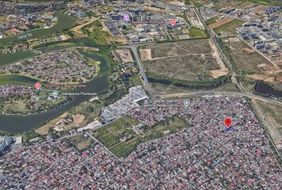 Teren Intarvilan Andronache aproape A3 pentru constructie Vila! - 9