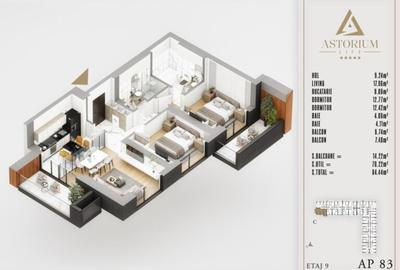 Apartament 3 Camere Premium cu Finisaje de Lux | Rezidențial | Comision 0% - 3
