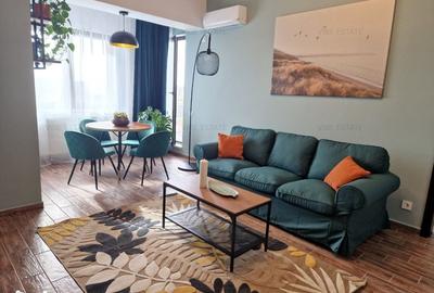 Apartament cu 2 camere decomandat, mobilat în Decebal