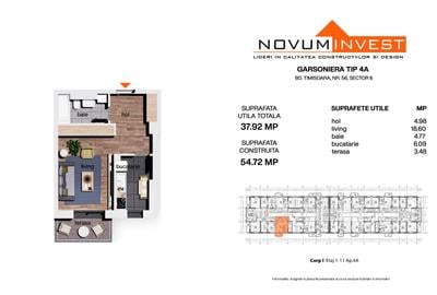 NOU FAZA 4 - NOVUM 56 - Garsoniere Decomandate Bulevardul Timisoara - 5