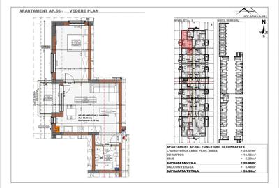 Apartament cu 2 camere în Florești