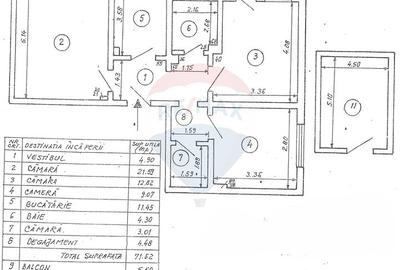 Apartament 4 cam. la pret de 3 cam., Ghermanesti, IF - 13