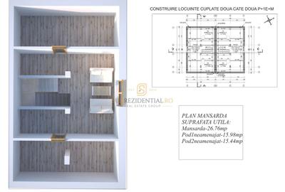 Duplex spatios 5 camere, 133 mp utili si parcare, Strada Astrelor - 10