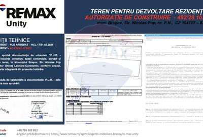 Teren dezvoltare rezidențială 8,272mp Brasov/AUTORIZATIE DE CONSTRUIRE - 7