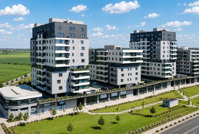 Apartament 73.6 mp. Novopolis cu terasă 23.4 mp. + parcare proprietate - 5