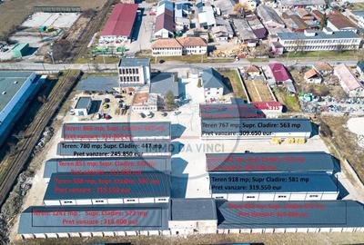Vindem 10 hale str. Depozitelor 56 cu supr. de la 550 mp - 1