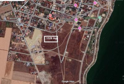 Teren 1528 mp - Oras Techirghiol - Gradina Botanica, urbanism P+5 - 2