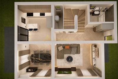 Casa Individuala - 4 camere - 3 bai - 355mp teren - 20