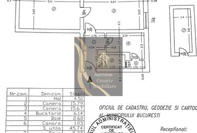 Apartament 2 camere de inchiriat Floreasca - 14