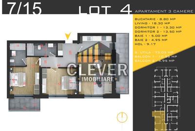 Apartament 3 camere-Metrou Teclu-Theodor Pallady-Sector 3 - 1