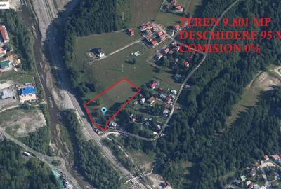 TEREN PENTRU DEZVOLTARE SINAIA-CUMPATU Str. Zamora-9.801 mp-Comision 0% - 12