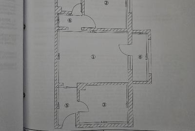 Apartamen 2 camere ETAJ 1   Gata mobilat 1980 - 8