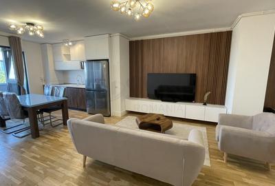 Apartament cu 2 camere semidecomandat, mobilat în Floreasca