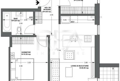 3 camere cu vedere superba Ultracentral - 12