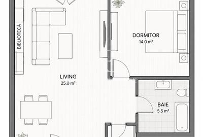 Antony Estate | 2 Cam Open-Space - GrandHill, Nufarul - 11