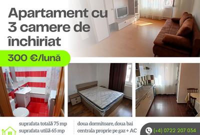 Apartament 3 camere de inchiriat in Pipirig