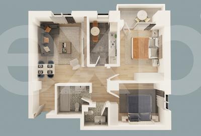 Apartament 3 camere in Mioveni | Bloc Nou 2026 - 4
