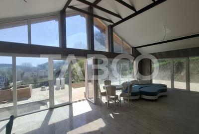 Casa de vanzare 405 mp utili 2 garaje 250 mp terase Slimnic Sibiu - 19