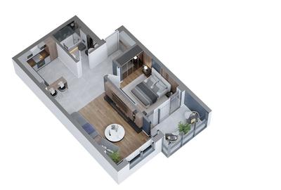 Apartament 2 Camere | 59mp | Comat Towers | Pacurari | Dacia - 6
